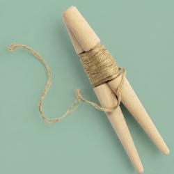 Jute moestuin pennen